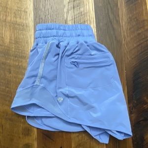 Lululemon Hotty Hot Shorts - Hydrangea Blue, Sz 6